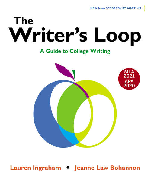 Book cover of The Writer's Loop with 2020 APA and 2021 MLA Updates