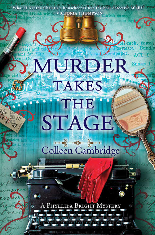 Book cover of Murder Takes the Stage (A Phyllida Bright Mystery #4)