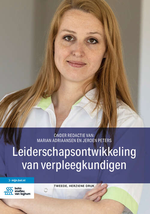 Book cover of Leiderschapsontwikkeling van verpleegkundigen (Second Edition 2024)