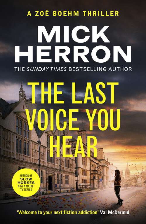 Book cover of The Last Voice You Hear: Zoe Boehm Thriller 2 (Zoe Boehm Thrillers #2)