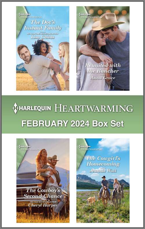 Book cover of Harlequin Heartwarming February 2024 Box Set: A Clean and Wholesome Romance