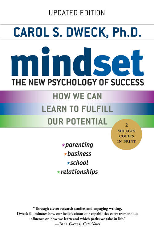 Book cover of Mindset: The New Psychology of Success