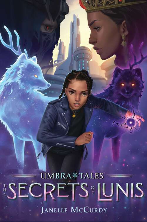 Book cover of The Secrets of Lunis (Umbra Tales #3)