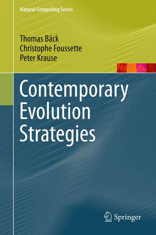 Book cover of Contemporary Evolution Strategies (Natural Computing Series)