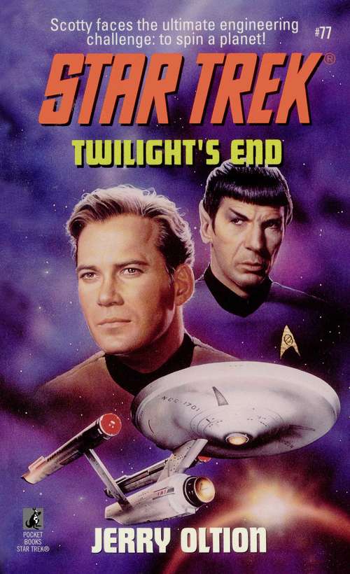 Book cover of St #77 Twilight's End (Star Trek #77)