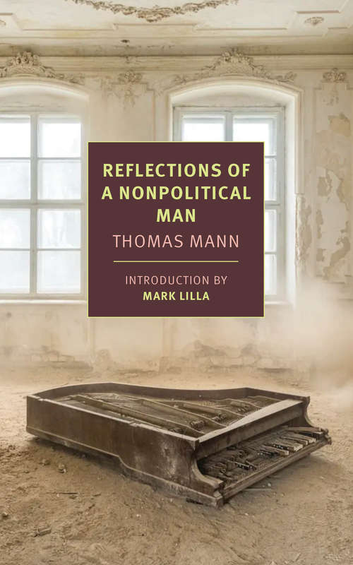 Book cover of Reflections of a Nonpolitical Man