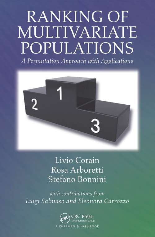 Book cover of Ranking of Multivariate Populations: A Permutation Approach with Applications