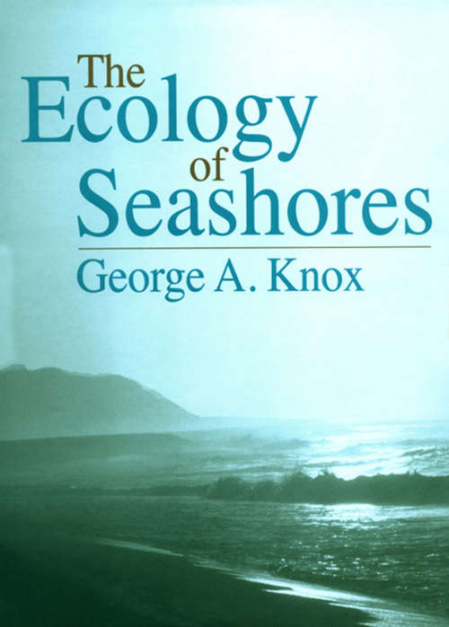 Book cover of The Ecology of Seashores (1) (CRC Marine Science)