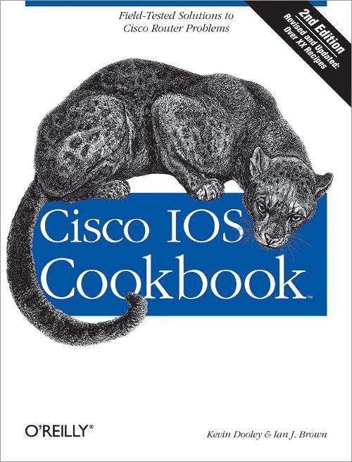 Book cover of Cisco IOS Cookbook