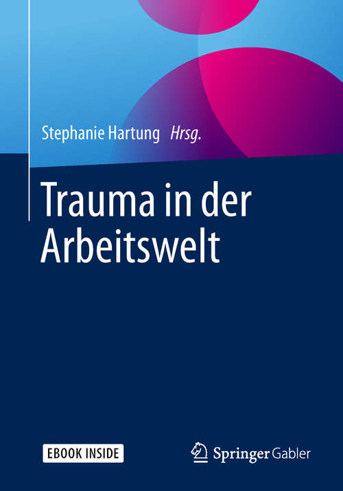 Book cover of Trauma in der Arbeitswelt