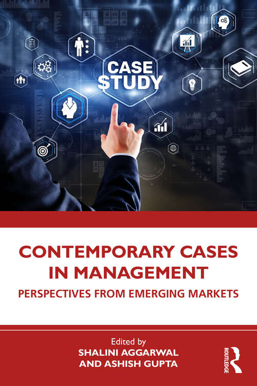 Book cover of Contemporary Cases in Management: Perspectives from Emerging Markets (1)