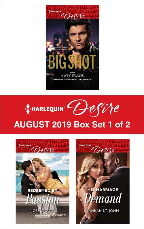 Book cover of Harlequin Desire August 2019 - Box Set 1 of 2 (Original)