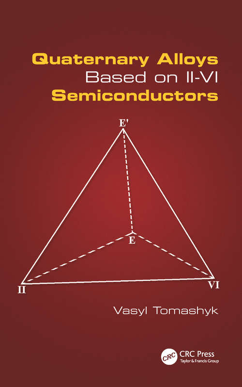 Book cover of Quaternary Alloys Based on II - VI Semiconductors (1)