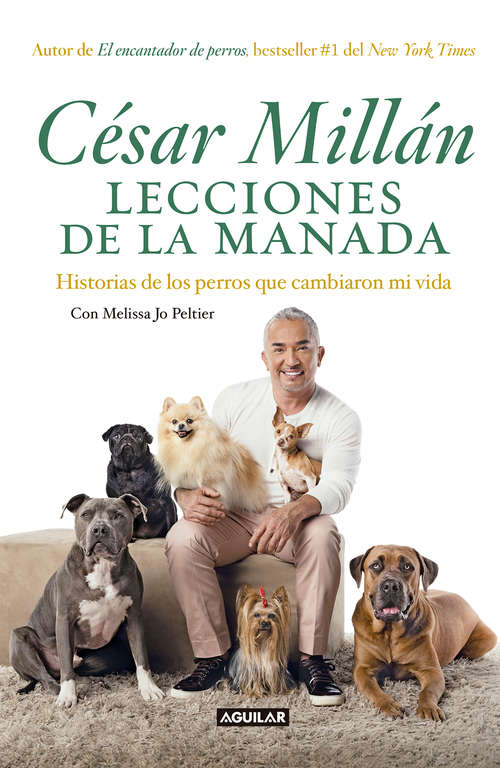 Book cover of Lecciones de la manada: Historias de los perros que cambiaron mi vida