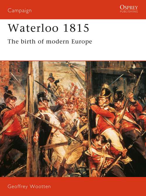 Book cover of Waterloo 1815