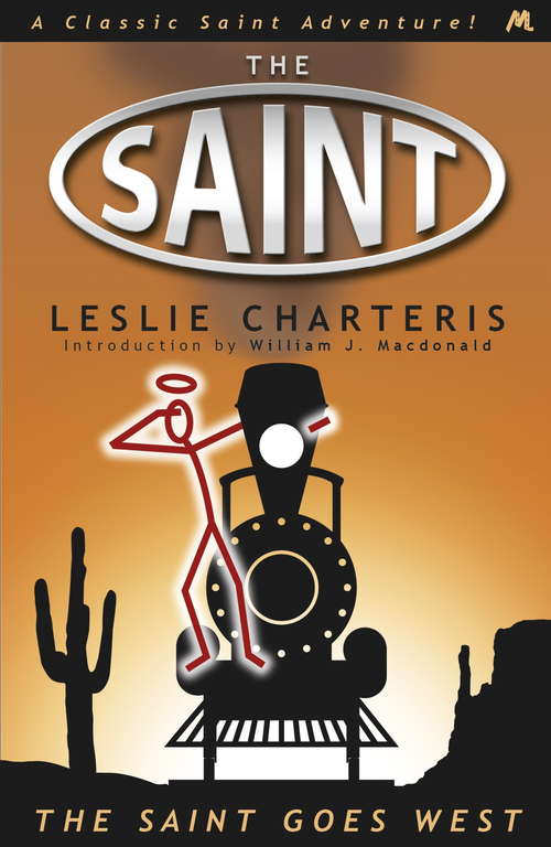 Book cover of The Saint Goes West