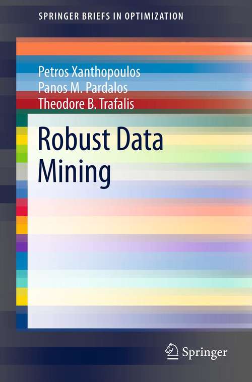 Book cover of Robust Data Mining