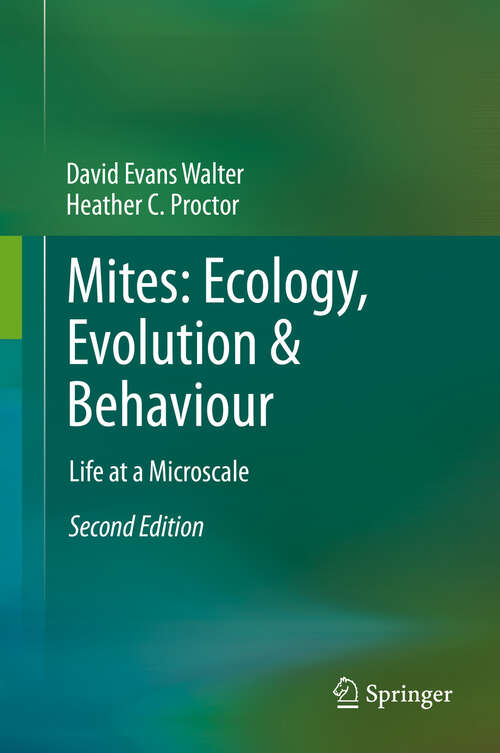 Book cover of Mites: Ecology, Evolution & Behaviour