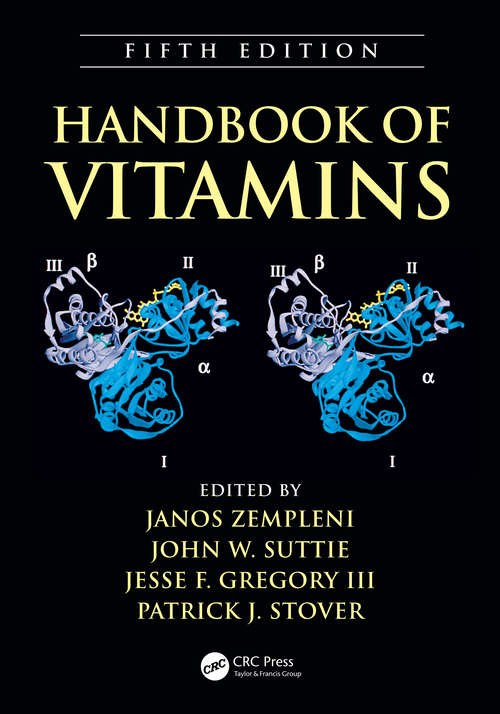 Book cover of Handbook of Vitamins