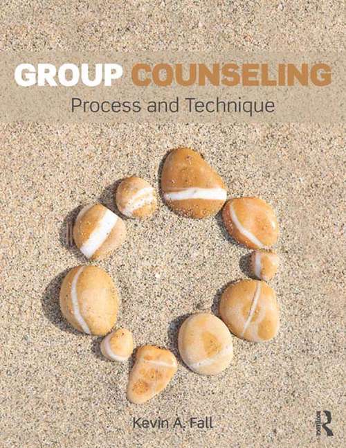 Book cover of Group Counseling: Process and Technique (5)