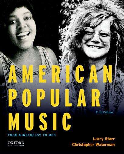 Book cover of American Popular Music: From Minstrelsy to MP3 (5th Edition)