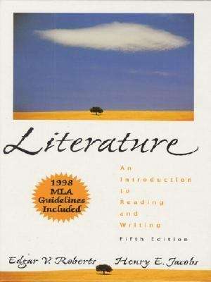 Book cover of Literature: An Introduction to Reading and Writing, Fifth Edition