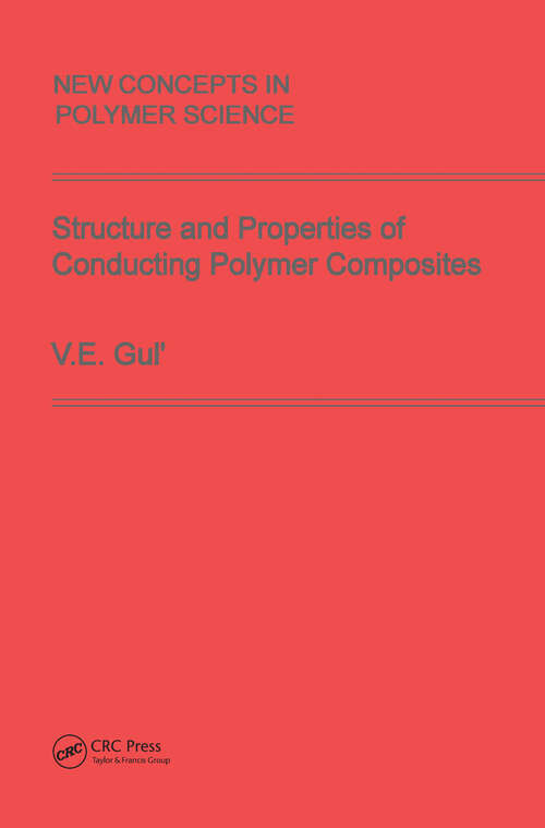 Book cover of Structure and Properties of Conducting Polymer Composites