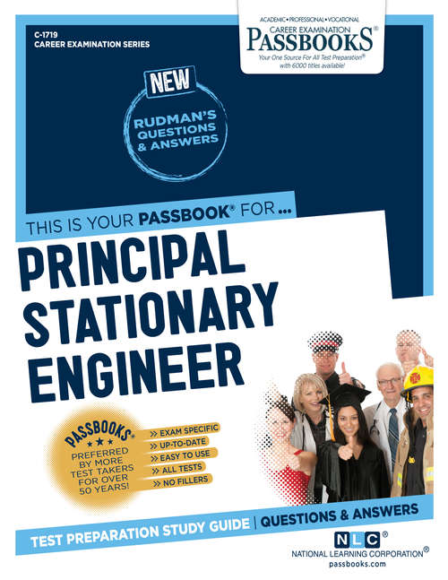 Book cover of Principal Stationary Engineer: Passbooks Study Guide (Career Examination Series)