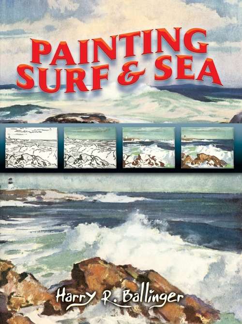 Book cover of Painting Surf and Sea