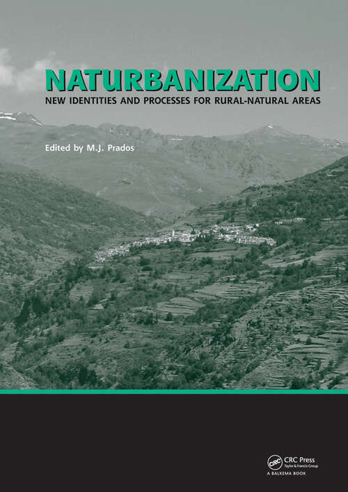 Book cover of Naturbanization: New identities and processes for rural-natural areas