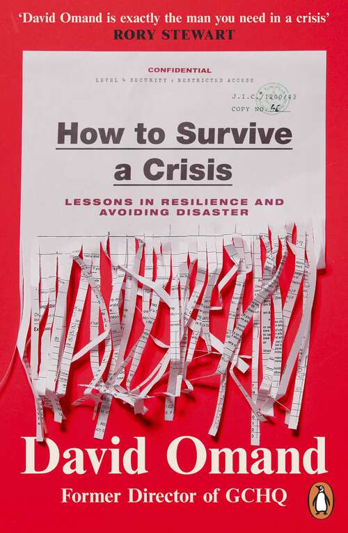 Book cover of How to Survive a Crisis: Lessons in Resilience and Avoiding Disaster