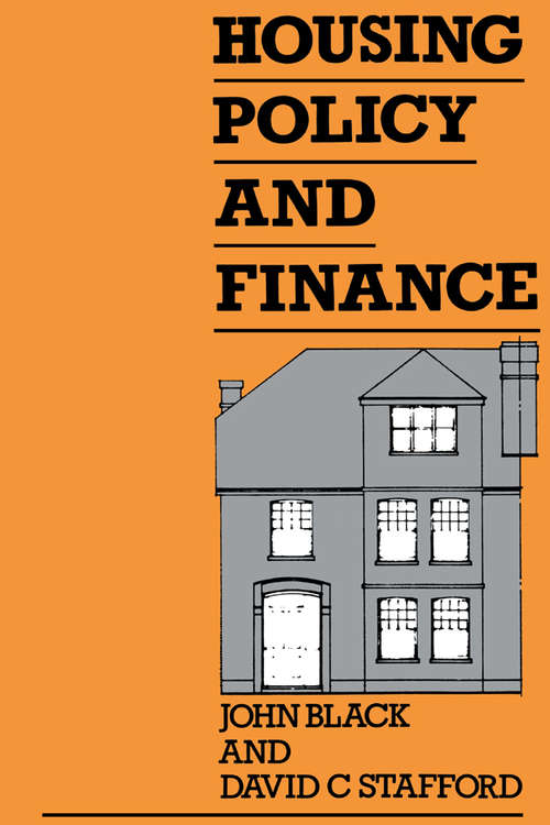 Book cover of Housing Policy and Finance