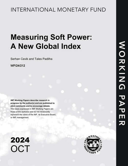 Book cover of Measuring Soft Power: A New Global Index