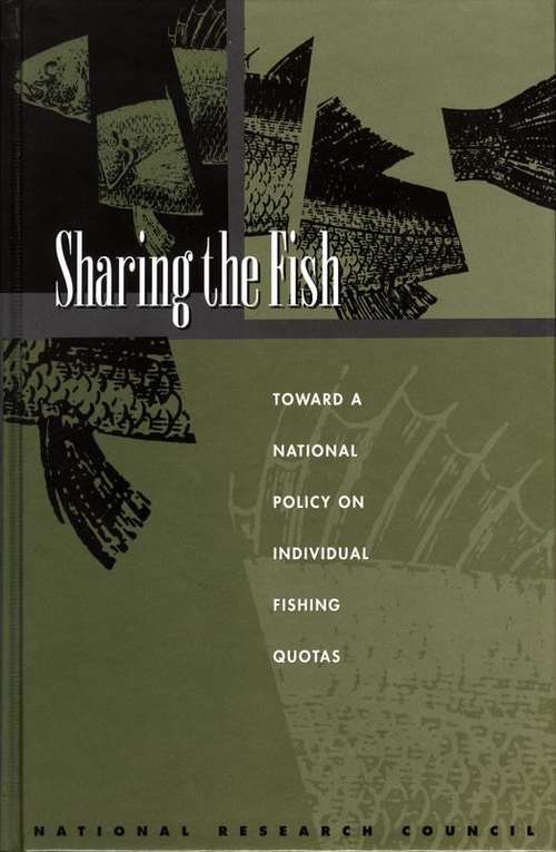 Book cover of Share the Fish: Toward a National Policy on Individual Fishing Quotas