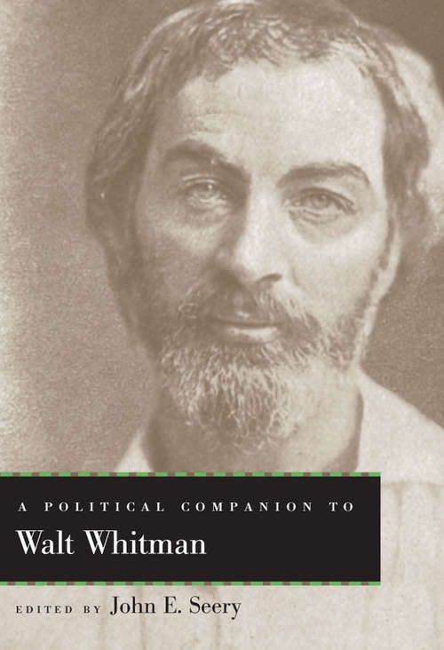 Book cover of A Political Companion to Walt Whitman (Political Companions to Great American Authors)