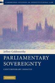 Book cover of Parliamentary Sovereignty