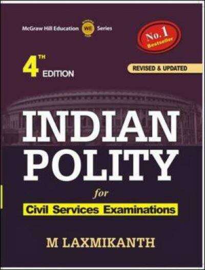 Book cover of WINNING WE EDGE SERIES: INDIAN POLITY for Civil Services Examinations,4th Edition