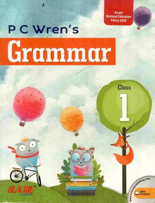 Book cover of PC Wren's Grammar Class 1
