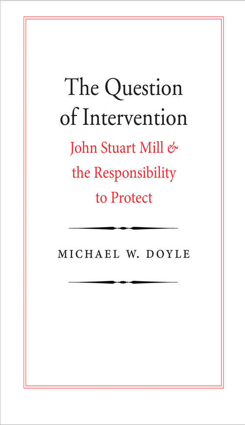 Book cover of The Question of Intervention