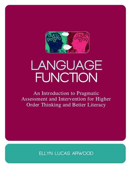 Book cover of Language Function