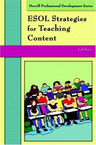 Book cover of ESOL Strategies for Teaching Content