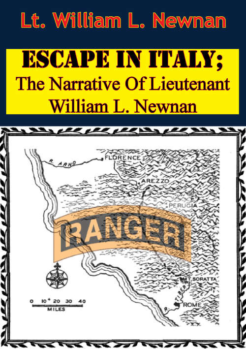 Book cover of Escape In Italy; The Narrative Of Lieutenant William L. Newnan