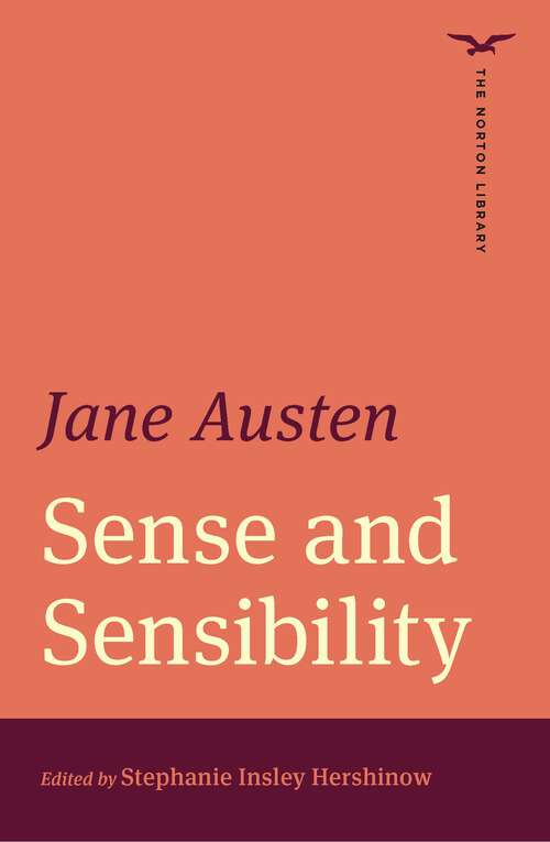 Book cover of Sense and Sensibility (First Edition) (The Norton Library)