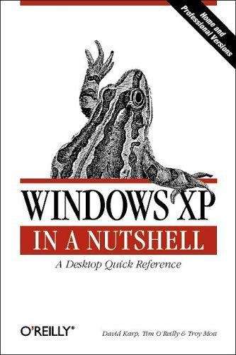 Book cover of Windows XP in a Nutshell