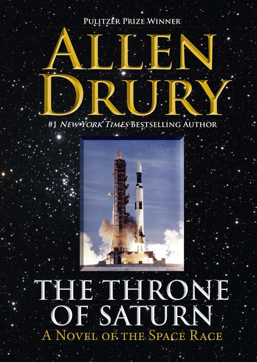 Book cover of The Throne of Saturn: A Novel of the Space Race