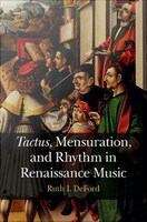 Book cover of Tactus, Mensuration, and Rhythm in Renaissance Music