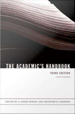 Book cover of The Academic's Handbook