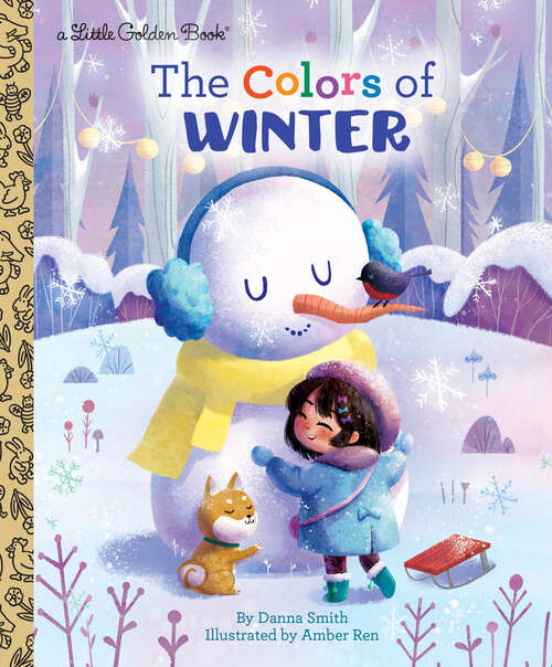 Book cover of The Colors of Winter (Little Golden Book)