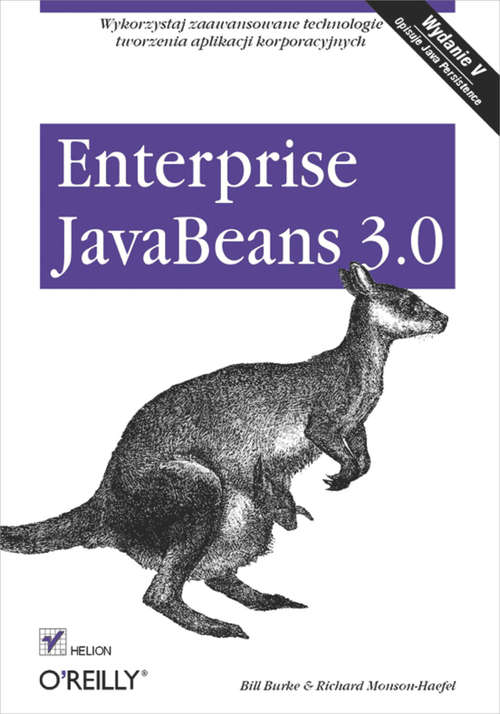 Book cover of Enterprise JavaBeans 3.0. Wydanie V
