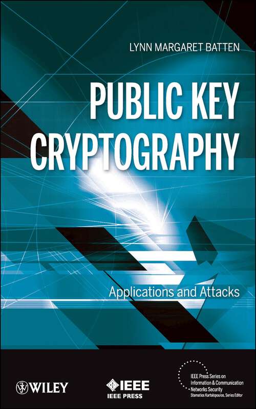 Book cover of Public Key Cryptography